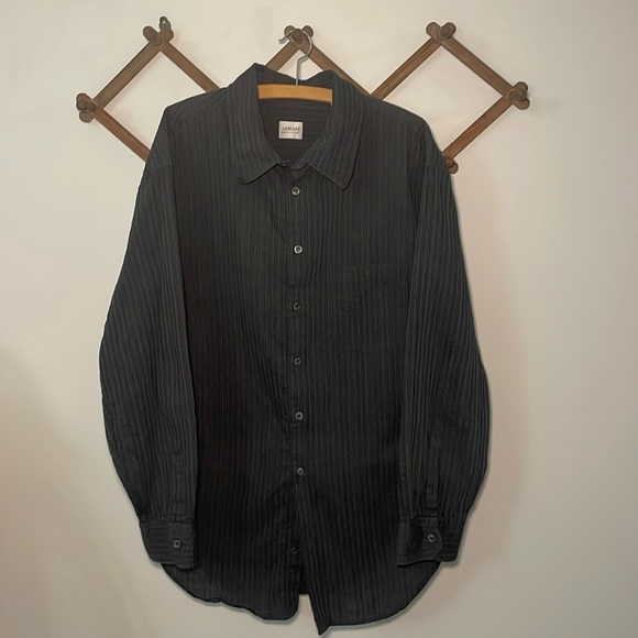 Armani Collezioni ‘Made in Tunisia’ Dress Shirt - Picture 2 of 6